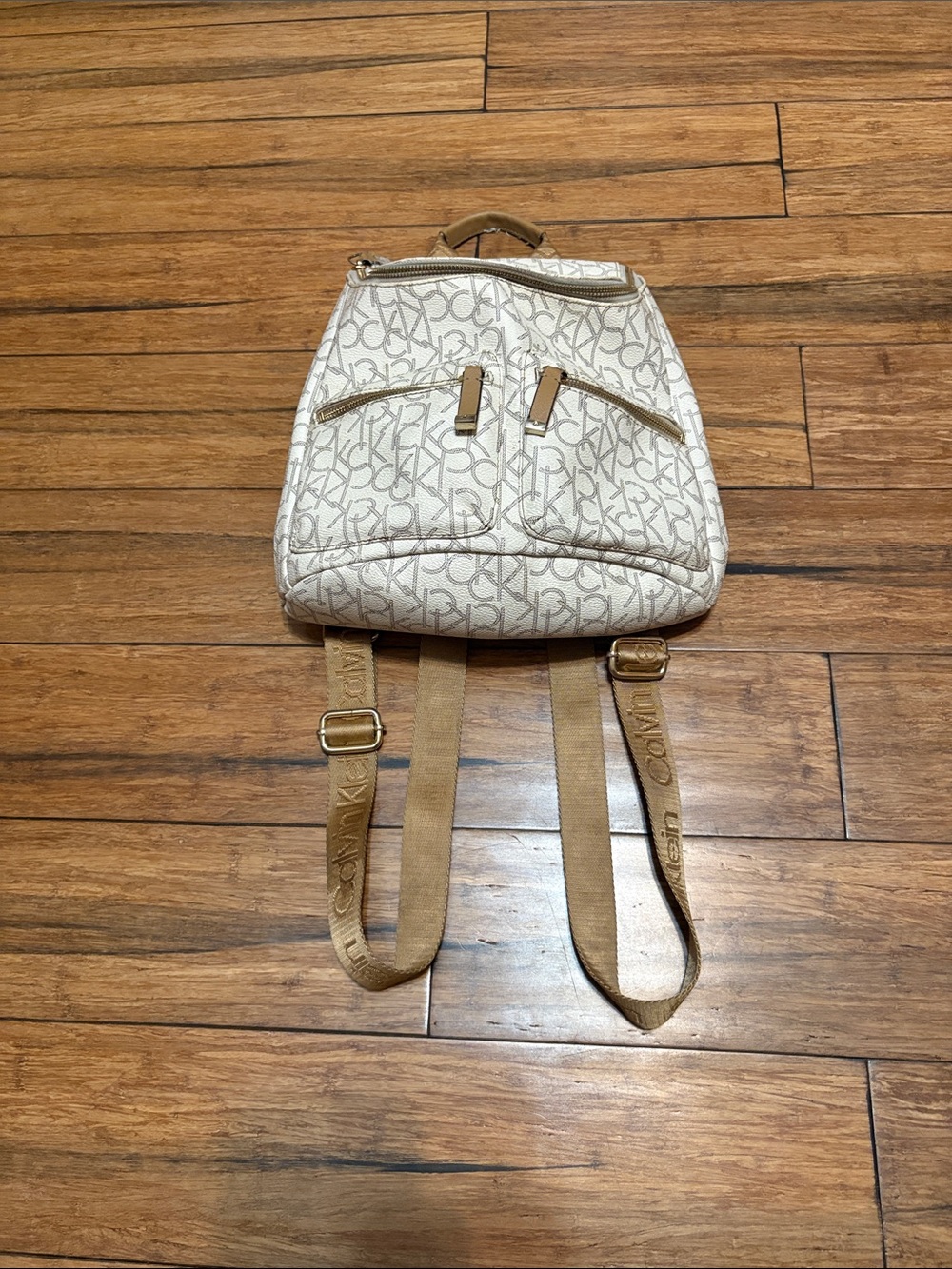 Calvin Klein Hudson Cargo Signature Backpack - Picture 2 of 12